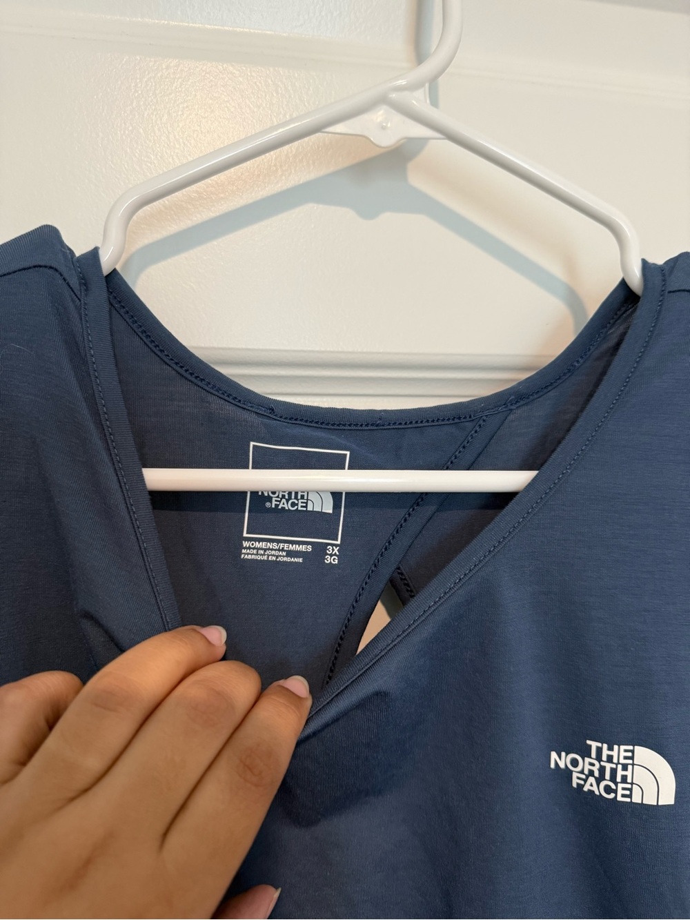 NWOT The North Face Women’s Navy Athletic Tank Top Size 3X - Picture 4 of 5